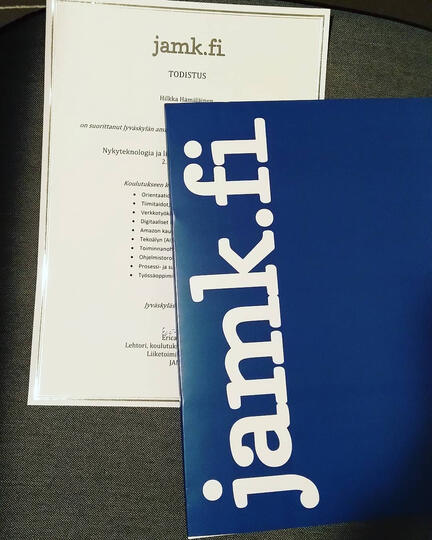 Nykyteknologia ja liiketoimintaosaaminen haltuun - JAMK